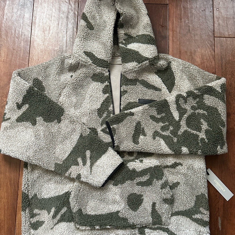 Essential FOG fluffy hoodie